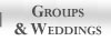 Groups & Weddings<empty>
